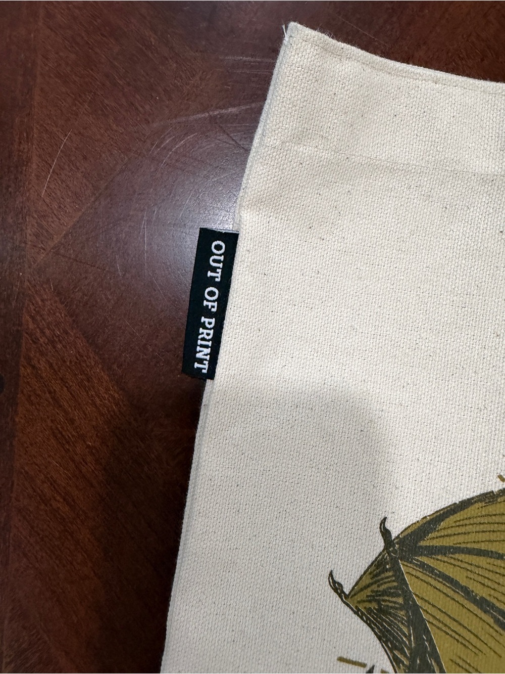 Out of Print Fourth Wing Riders Quadrant Tote Bag - Picture 3 of 4